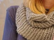 Snood grosses mailles