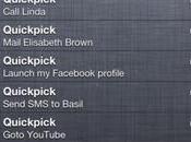 Quickpick, créer raccourcis centre notifications votre iPhone/iPad (sans jailbreak)...