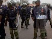 police disperse militants l’UDPS dans périphérie stade Martyrs