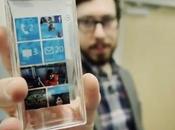 prototype Windows Phone coque transparente