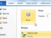 Créer documents avec PDF24 Creator