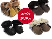 SOLDES -20% chaussons mouton