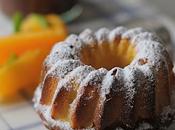 Gâteaux moelleux l'orange coulis chcolat/praliné salades d'oranges menthe