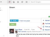 l’enregistrement vidéo programme Google+