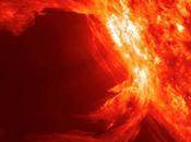 rejet plasma solaire dirige vers Terre