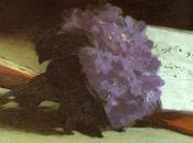 Manet bouquet violettes