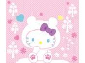 Hello Kitty ours polaire blanc édition Hokkaido