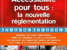 "Accessibilité pour tous nouvelle réglementation"