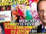 Grand rassemblement avec François Hollande Tous Zénith