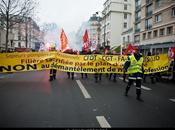 Manifestation pompiers. Paris 15/02/12.