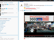 Annoncer vidéo Twitter Porsche