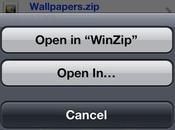 WinZip arrive iOS, iPhone iPad...
