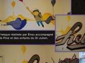 Docteur Julien: murale graffiti pour enfants