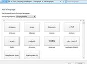 Windows apportera sélection langue