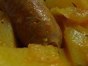 Pommes terre granny smith chorizo