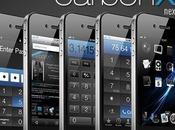 CarbonX Pro, thème exclusivement réservé l'iPhone 4S...