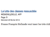 “Quelle mouche fiscale donc piqué François...