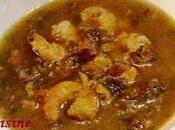 Soupe chinoise cresson crevettes
