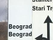 Carte postale d'une signalétique Kosovo