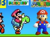 Evolution personnages Nintendo