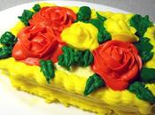 Gâteau fleuri