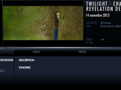 Page film "Twilight chapitre site