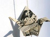 Guirlande grues origami... pour poupées