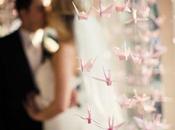 wedding paper crane