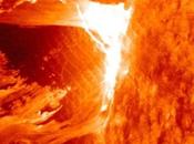 vidéo, spectaculaire éruption solaire avril