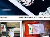 Exposition Montage l'exposition Marilyn "Seule" chez Renoma KomplexStore