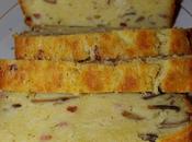 Cake lardons/champignons/boursin