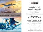 Exposition Lucio Perinotto Gérard Weygand Galerie Oblique