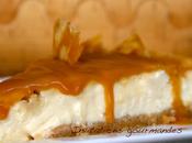 Cheesecake philadelphia caramel beurre salé, éclats nougatine