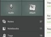 Evernote passe version pour Android