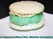 Macarons stroumpheurs