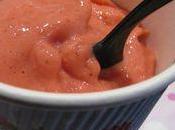 Glace fraise Petit-suisse (glace légère)