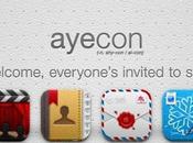 thème Ayecon disponible iPhone...