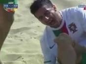 Bruno Torres pete genou Beach Soccer