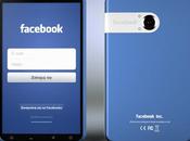 Concept Bluephone, smartphone Facebook