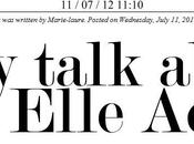 They talk about Elle Adore!