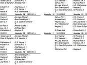 calendriers 2012-2013 sont publiés