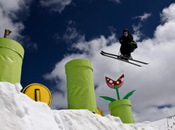snowpark Super Mario dans Alpes