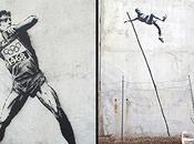 Banksy dévoile deux nouveaux tags pour Londres