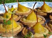 Tartelettes amandines poires Saint-Jean, pour Culinoversion