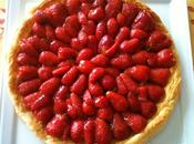 recette Fruits rouges Tarte feuilletée fraises