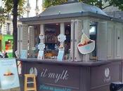 Addresses, frozen yogurt kiosque Mylk Montmartre place Suzanne Valandon Paris