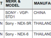 Sony NEX-5R NEX-6 approche