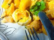 Curry chou-fleur, oeuf pomme terre Cauliflower, potato curry