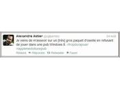Alexandre Astier refuse jouer dans Windows