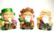 trois craquants dieux bonheur Chinois